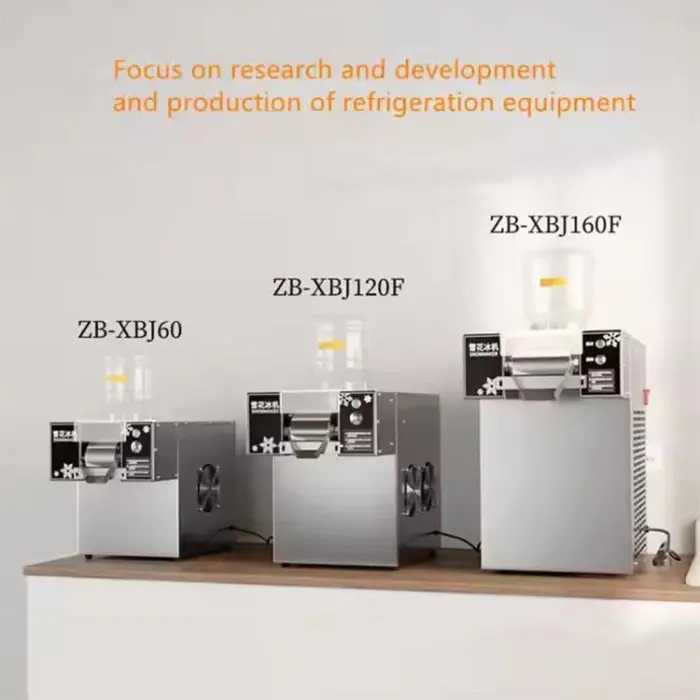 BBT-XB60 Snowflake Korean Ice Cream Making Machine Snowflake Shaved Ice Machine Snowflake Ice Machine — image 5