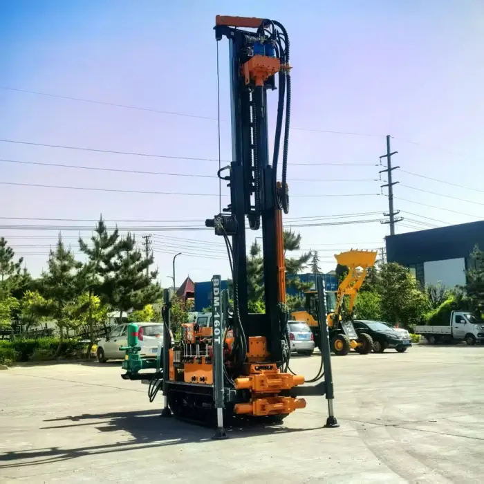150m Deep Portable Hydraulic Water Well Rotary Drilling Rig /borehole Water Well Drilling Machine — image 7