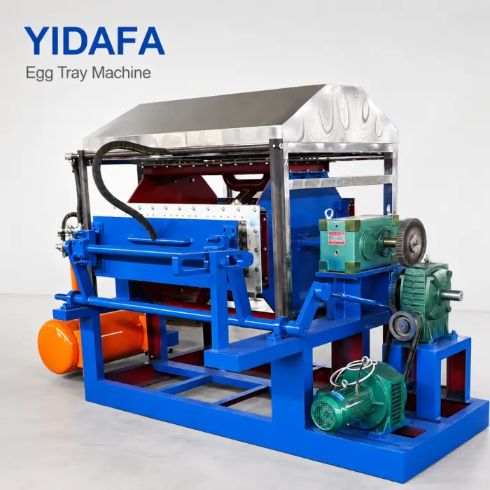 1000 Pcs Per Hour Paper Egg Tray Making Machine with Pulping and Forming System — image 4