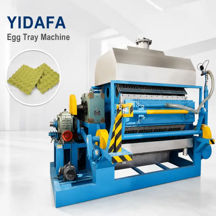 1000 Pcs Per Hour Paper Egg Tray Making Machine with Pulping and Forming System — image 5