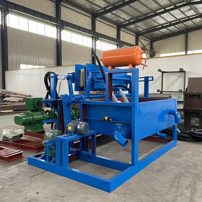 Cheap Price 1000 Trays/Hour Mini Rotary PLC Controlled Waste Paper Pulp Molding Egg Tray Making Machine Gearbox Motor — image 4