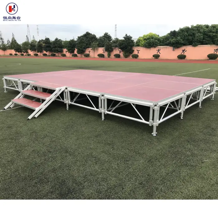 4 * 4 Feet, 4 * 8 Feet Truss Portable Stage and Aluminum Stage Platform for Sale — image 4