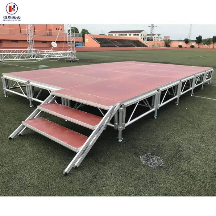 4 * 4 Feet, 4 * 8 Feet Truss Portable Stage and Aluminum Stage Platform for Sale — image 5