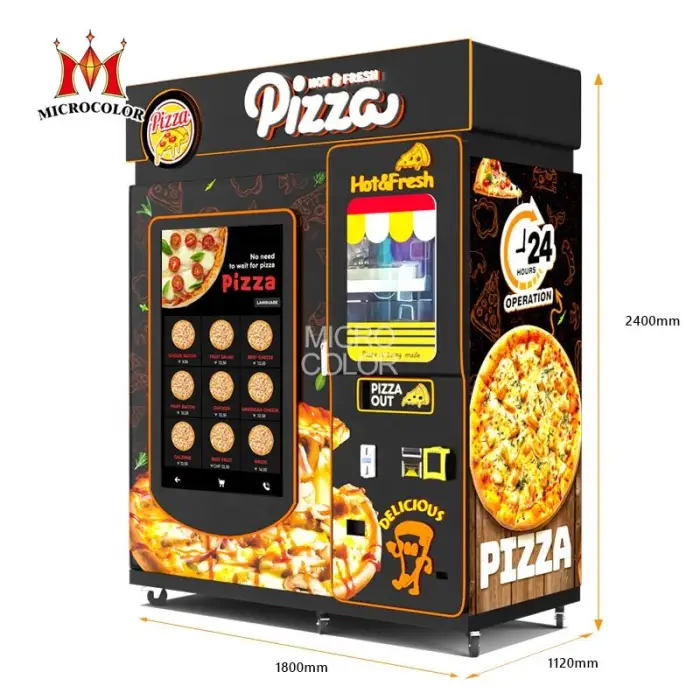 Chef-quality Pizza Vending Machine Italy Oven Pizza Machine Fully Automatic Pizza Vending Machine for Business — image 4
