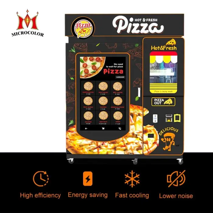 Chef-quality Pizza Vending Machine Italy Oven Pizza Machine Fully Automatic Pizza Vending Machine for Business — image 7