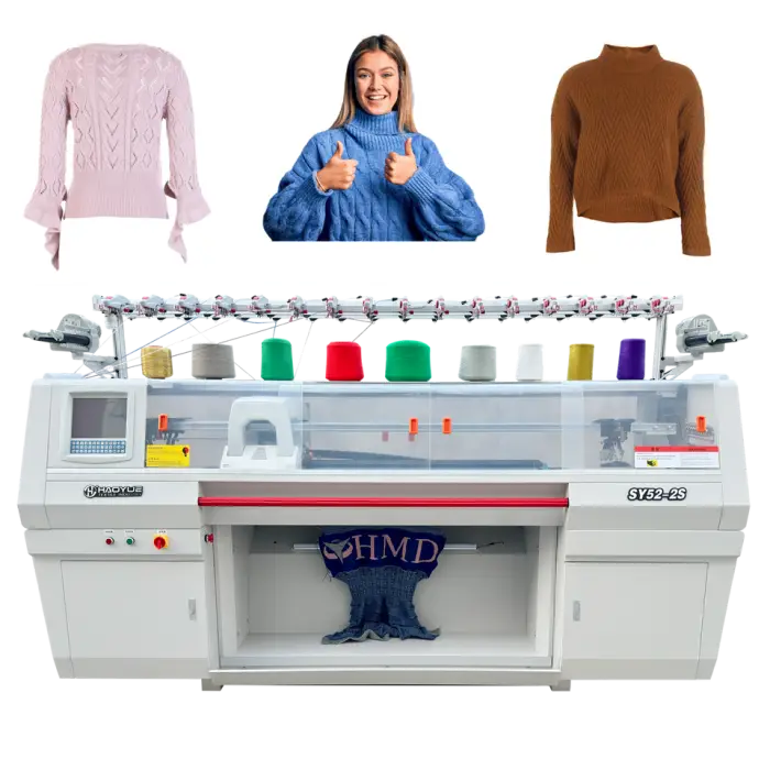 Computerized Flat Knitting Machine for Sweater Cixing Shima Stoll Used Knitting Machine 7G 10G 12G 14Gauge 52inch — image 3