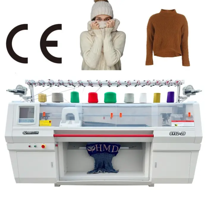 Computerized Flat Knitting Machine for Sweater Cixing Shima Stoll Used Knitting Machine 7G 10G 12G 14Gauge 52inch — image 5
