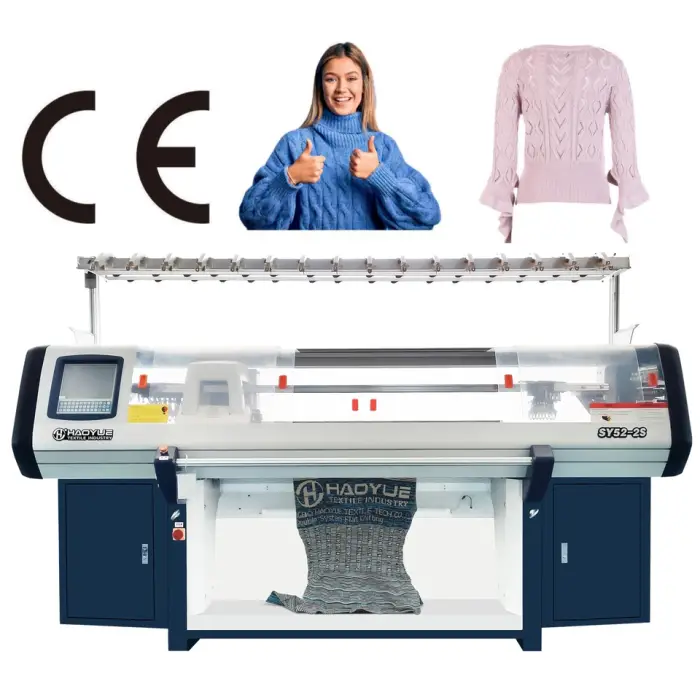Computerized Flat Knitting Machine for Sweater Cixing Shima Stoll Used Knitting Machine 7G 10G 12G 14Gauge 52inch — image 7