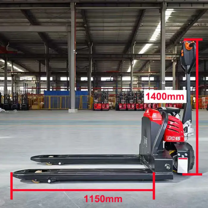Electric Pallet Truck  2000KG Lithium Battery Powered Pallet Truck with Charger Pallet Jack Trespallet Elettric Paleteira — image 4