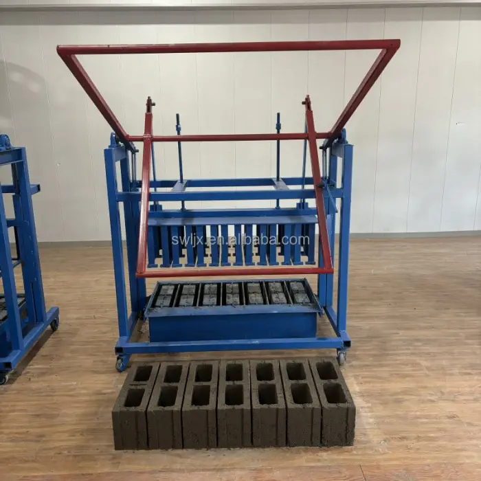No Need for Electricity, Environmentally Friendly, Suitable for Low-cost Manual Interlocking Brick Making Machines — image 4
