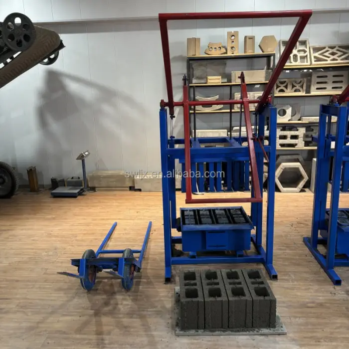 No Need for Electricity, Environmentally Friendly, Suitable for Low-cost Manual Interlocking Brick Making Machines — image 5