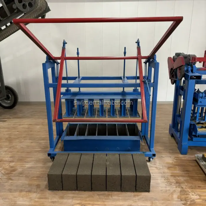 No Need for Electricity, Environmentally Friendly, Suitable for Low-cost Manual Interlocking Brick Making Machines — image 6