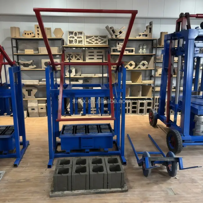 No Need for Electricity, Environmentally Friendly, Suitable for Low-cost Manual Interlocking Brick Making Machines — image 7