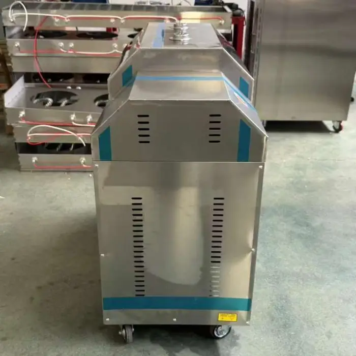 Popular Gas Type 25KG/Batch Nuts Roasting Machine Roaster Peanut Cacao Bean Roaster Machine — image 4