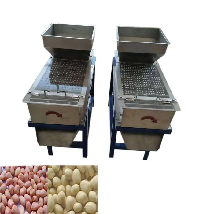 Commercial Use Electric Peanut Peeler Red Skin Peeling Machine Dry Peanut Skin Remover Peeler Machine — image 4