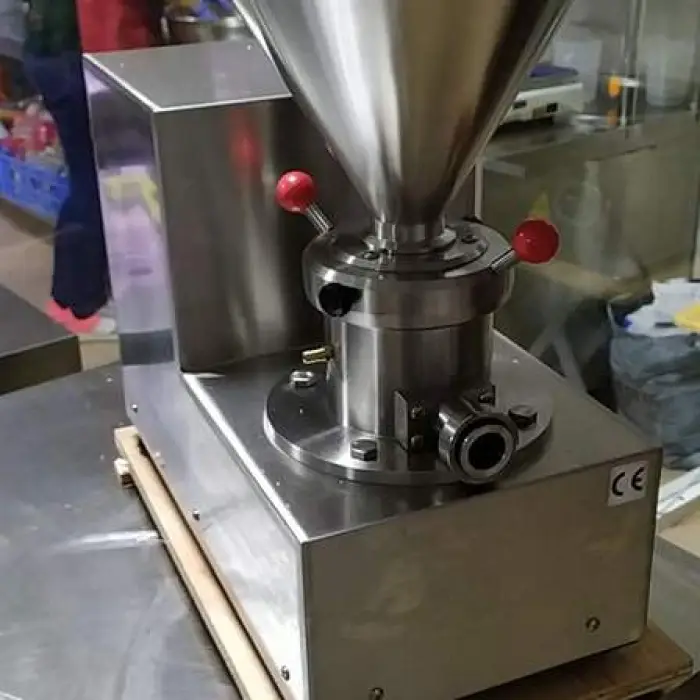 Molino Coloidal Sesame Processing Grinding Machine Tahini Grinder Small Shea Milk Peanut Butter Make Machine — image 6