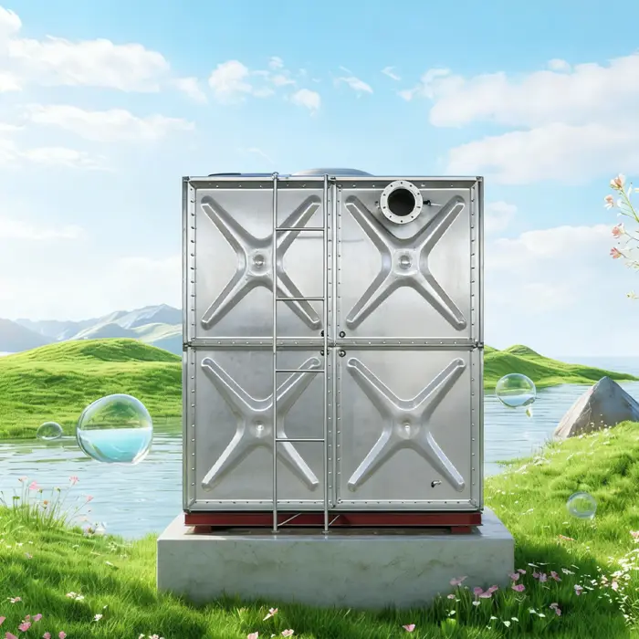 1000 Liter Capacity Galvanised Steel Water Storage Tank — image 5