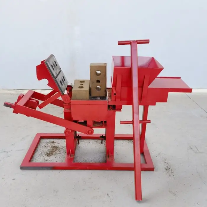 Hydraulic Ecological Brick Manual Brick Clay Brick Press Manual Interlocking Block Molding Machine — image 4