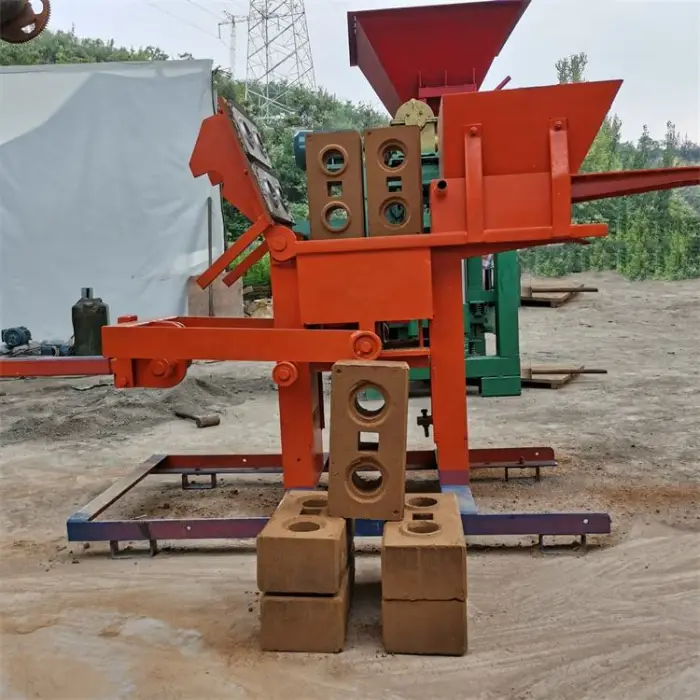 Hydraulic Ecological Brick Manual Brick Clay Brick Press Manual Interlocking Block Molding Machine — image 5