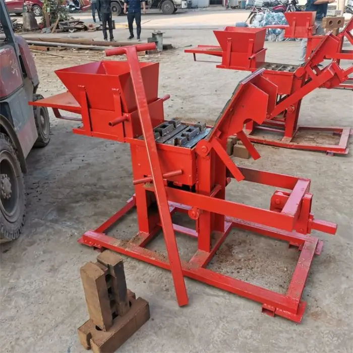 Hydraulic Ecological Brick Manual Brick Clay Brick Press Manual Interlocking Block Molding Machine — image 6