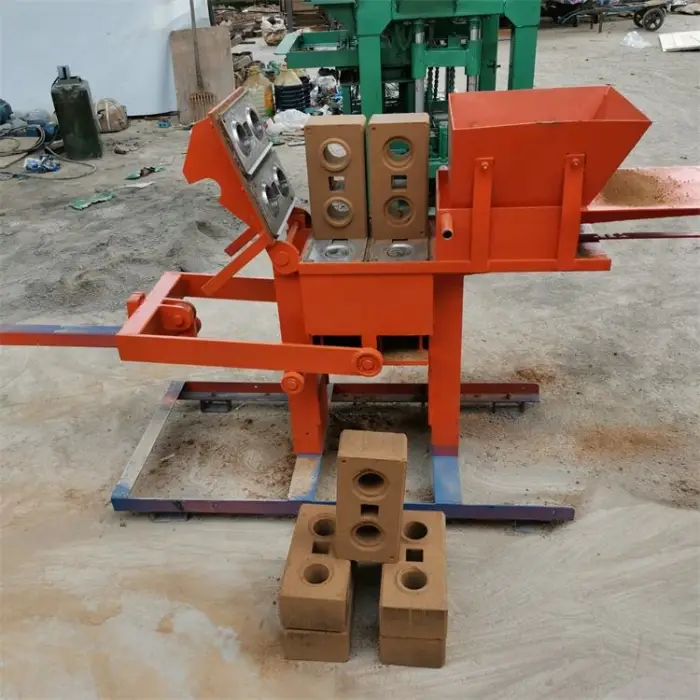 Hydraulic Ecological Brick Manual Brick Clay Brick Press Manual Interlocking Block Molding Machine — image 7