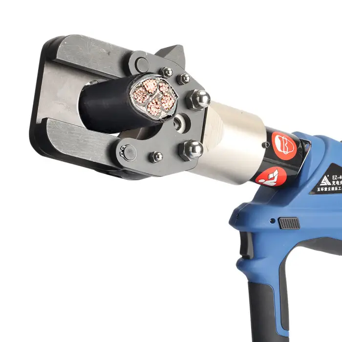 Two in One EZ-300 Battery Powered Hydraulic Crimping & Cutting Tools for Copper or Aluminum Cable — image 5