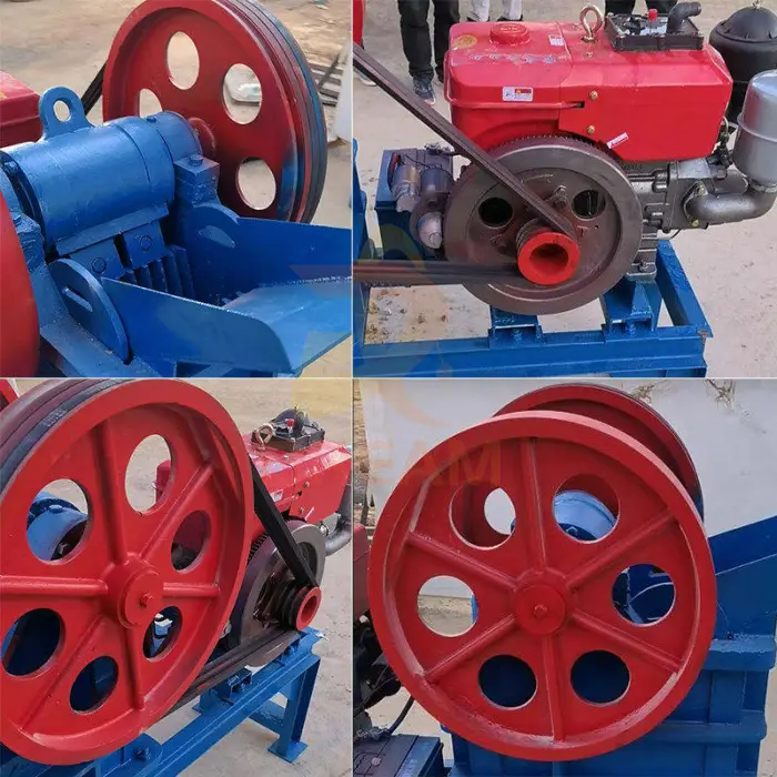 Pe150x250 Granite Crushing Line Electric Motor Diesel Engine Portable Mobile Jaw Crusher Machine — image 3