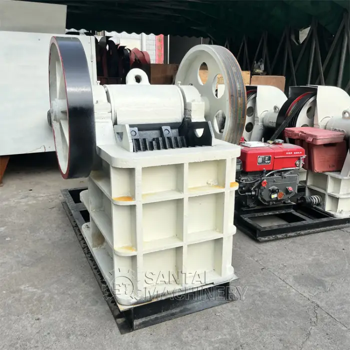 Pe150x250 Granite Crushing Line Electric Motor Diesel Engine Portable Mobile Jaw Crusher Machine — image 6