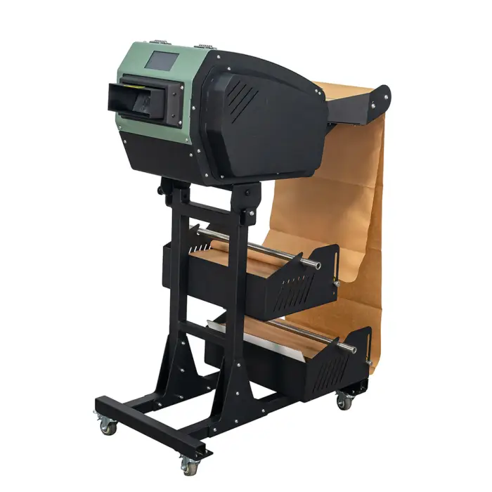 Industrial Automatic Void Fill Kraft Paper Filling System Lightweight Multi-Usage Cushion Support Fanfold/Roll Paper Motor Core — image 3
