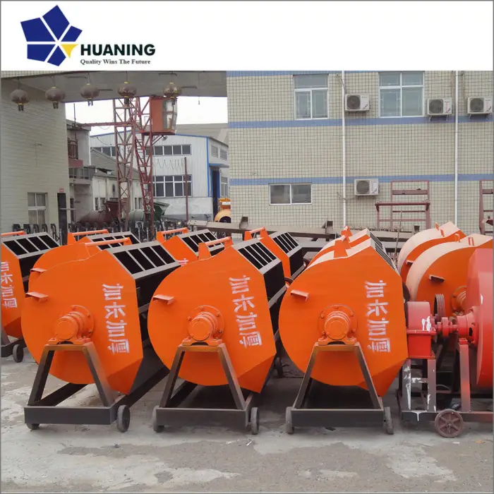 JZC750 500L Electric Mortar Mixer Energy Saving Crown Construction Type — image 4