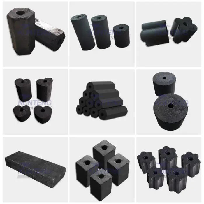 Automatic Charcoal Briquette Production Line Barbecue Charcoal Hookah Charcoal Machine Production Line — image 3