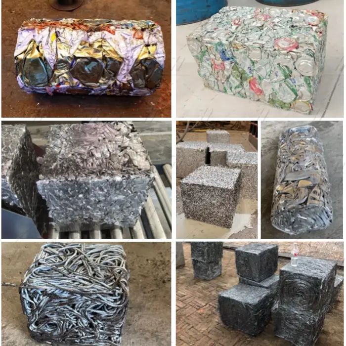 100T Scrap Metal Balers Hydraulic Scrap Steel Iron Compactor Aluminum Can Baler for Scrap Metal Recycling — image 3