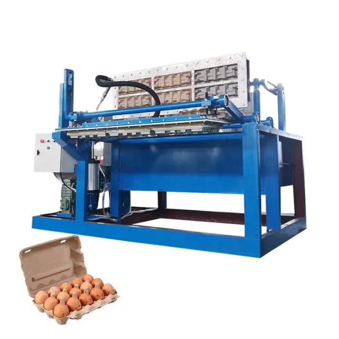 Paper Egg Tray Machine (1000 Pcs/hour) Complete Pulp Egg Tray Manufacturing System for Small Businesses — image 2