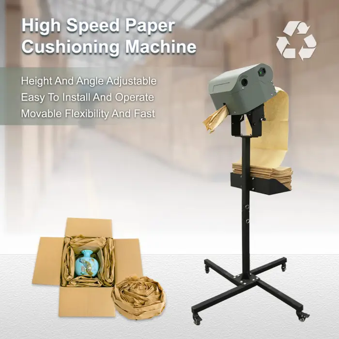 NP-P10 Automatic Void Fill Kraft Paper Extrusion Paper Cushion Machines for Filling Carton — image 3