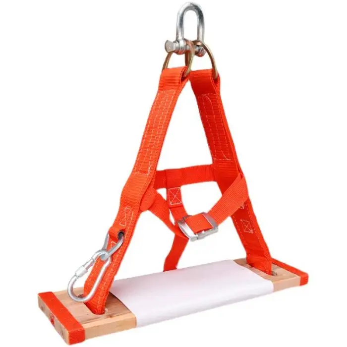 Safety Harness & Wooden Seat Board Set for High Altitude — image 3