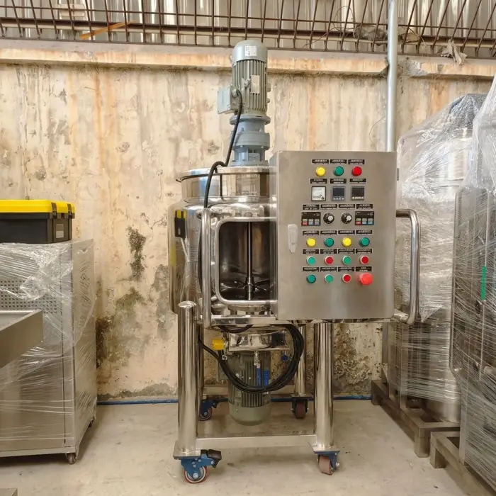 Factory Price Liquid Mixing and Heating Machinery 200l Mixing tank Liquid-soap-mixing-machine — image 7