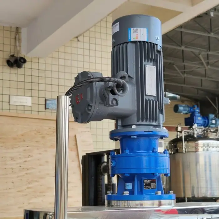 Automated Industrial Mixing Equipment Ribbon Mixer Food Grade High Viscosity Paste Mixer Jacket Heating Hydraulic Lifting 200l — image 6