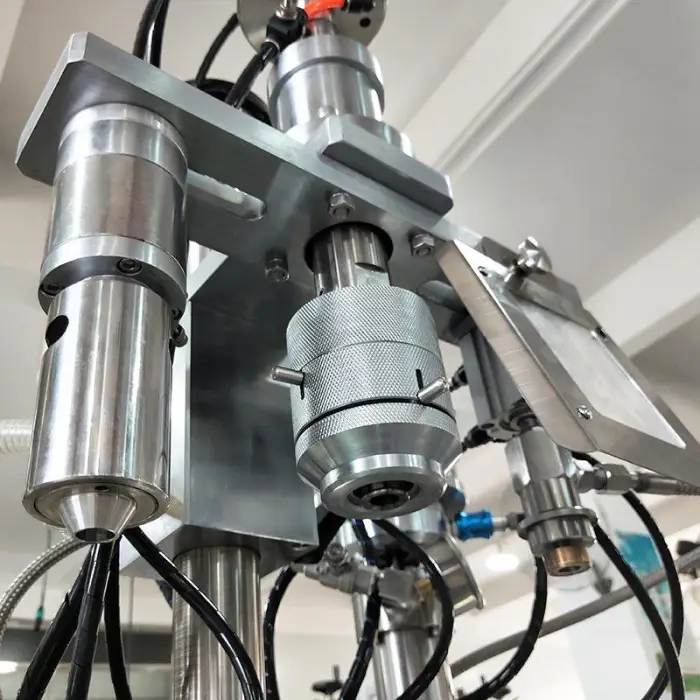Industrial Semi Automatic 3 in 1 High Speed Aerosol Spray Paint Filling Machine — image 5