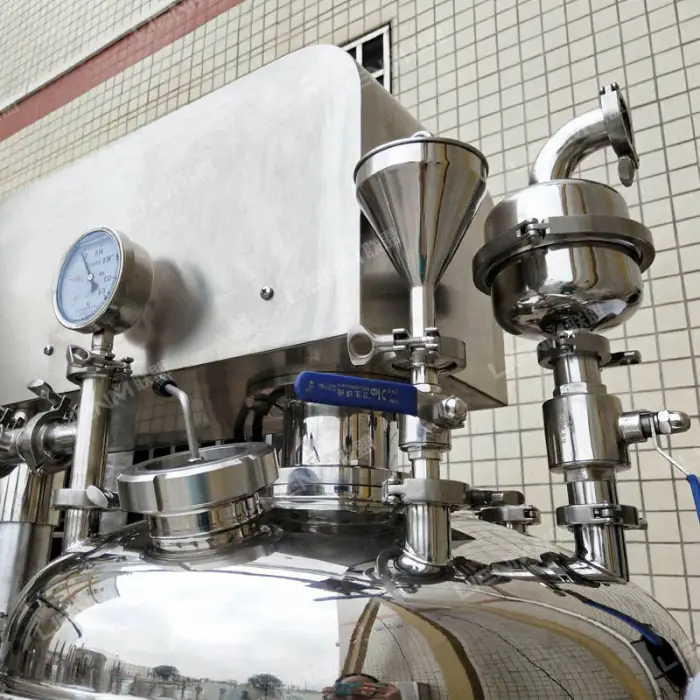 Industrial Planetary Mixer Cosmetic Mixing Machine Small Scale Laundry Liquid Detergent Mixer Machine — image 3