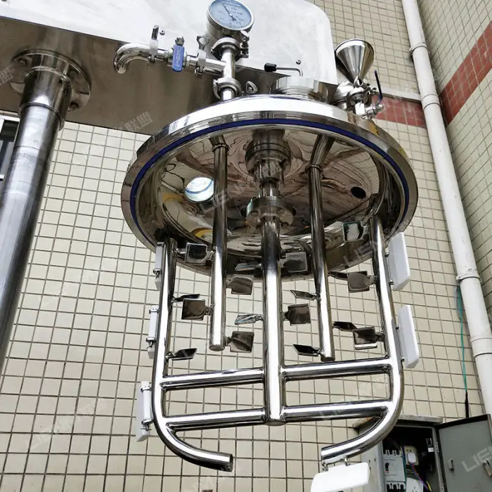 Industrial Planetary Mixer Cosmetic Mixing Machine Small Scale Laundry Liquid Detergent Mixer Machine — image 6