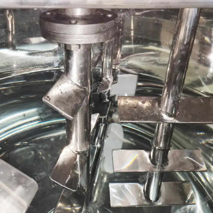 Factory Price Liquid Mixing Machine Savon Double Jacketed Mixing tank Mixing tank for Liquid Dishwashing — image 4