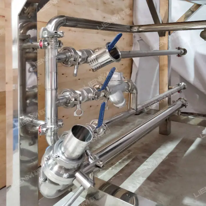 Factory Price Liquid Mixing Machine Savon Double Jacketed Mixing tank Mixing tank for Liquid Dishwashing — image 5