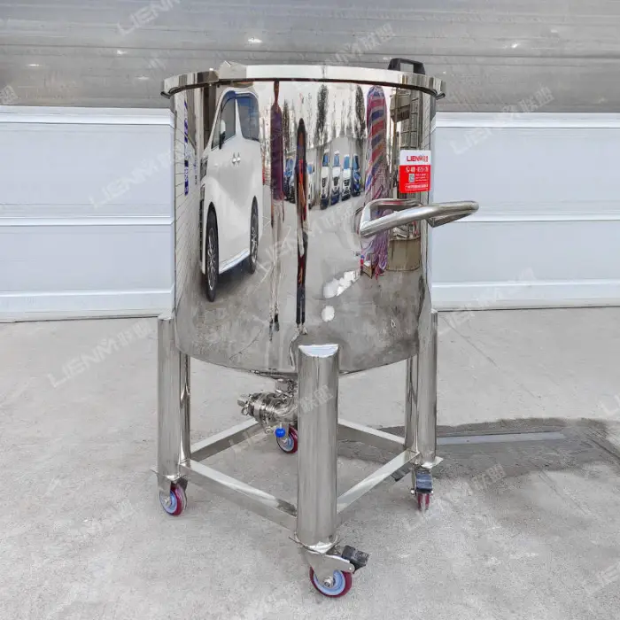 Customized 100L - 500L Stainless Steel tank Dishwashing Liquid Making Machine Perfume Mixing Machine — image 4