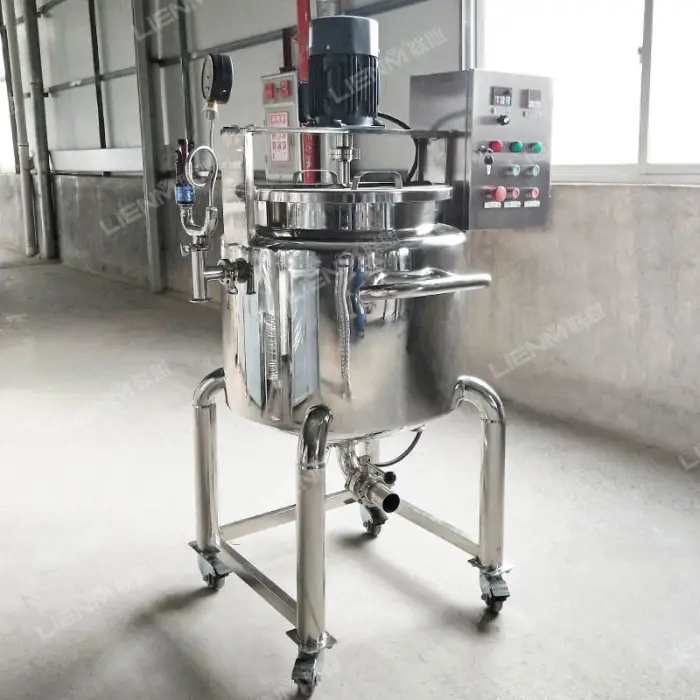 Industrial Mixer Liquid Soap Making Machine Cosmetic Mixing Machine Lotion Mixing tank Soap Production Line — image 3