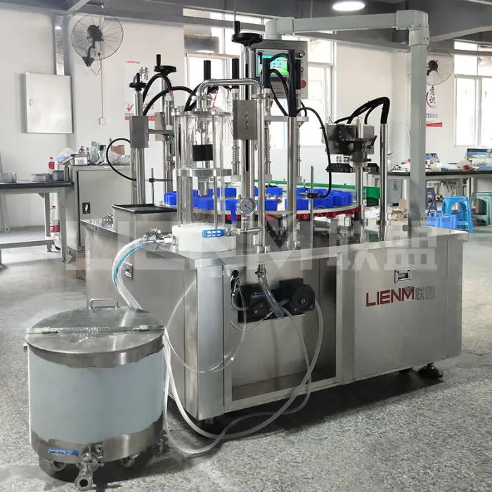 High Quality Automatic Perfume Filling Machine Perfume Maker Machine Perfume Oil Filling Machine 200ml 12 Bottle — image 3