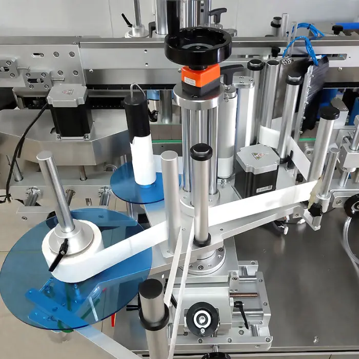 High Quality Semi Automatic Labeling Machine Water Bottle Label Printing Machine Metal Labels for Bottles — image 5