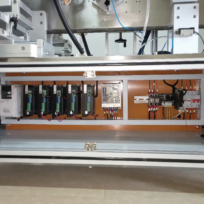 High Quality Semi Automatic Labeling Machine Water Bottle Label Printing Machine Metal Labels for Bottles — image 7