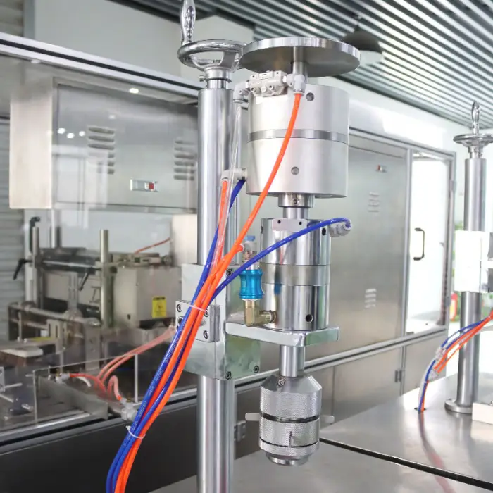 Factory Price Semi-automatic Aerosol Filling Machine Maquina De Pintura En Aerosol Aerosol Butane Filling Machine — image 3