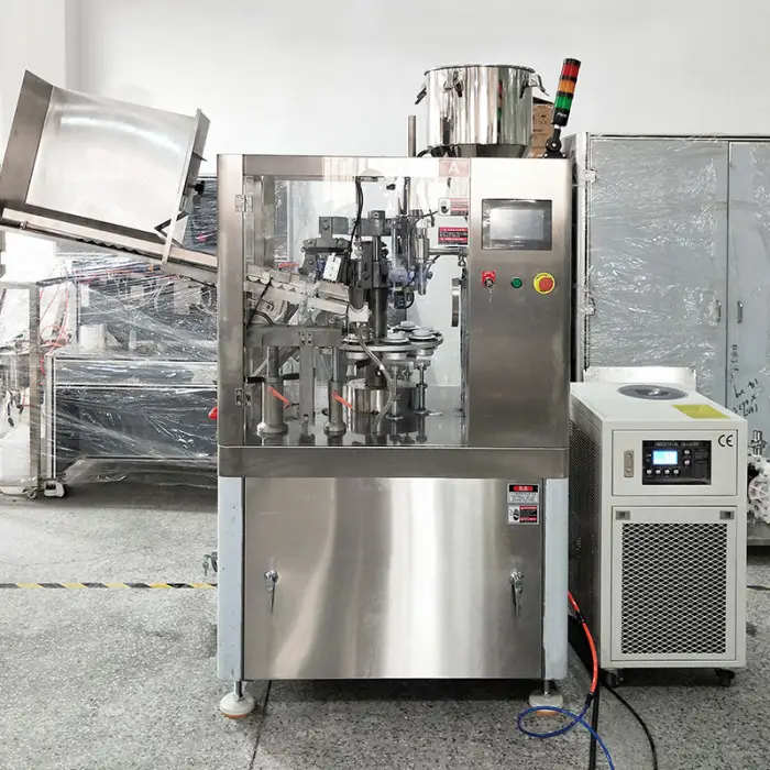 Hot Sale Automatic Machine for Filling Super Glue Into Tubes Toothpaste Sachet Cosmetic Tube Filling and Sealing Machine — image 4