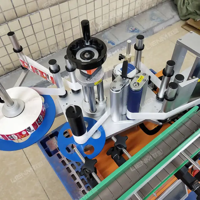 Industrial Label Printing Machine Woven Labels Machine Round Bottle Labeling Machine — image 3